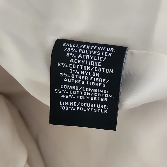 NEW - 7 FOR ALL MANKIND Pink & Cream Plaid Shacket Duster Coat - Picture 12 of 13